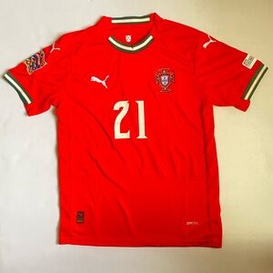 Diogo Jota #21 Portugal Nations League Jersey & Shorts Set | Size M